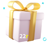 Receba seus bônus de boas-vindas no 22r